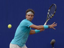 Rafael Nadal durante el partido disputado contra David Ferrer. EFE /