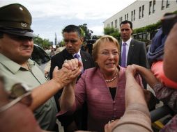 Bachelet ganó las elecciones de 2006. AP /