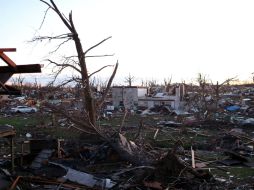 El paso del meteoro destruye totalmente 70 viviendas en dos regiones del estado. AFP /