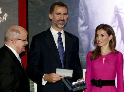 La feria fue inaugurada oficialmente por los príncipes de Asturias, Felipe y Letizia. EFE /