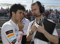 Sergio Pérez dejará McLaren y podría quedar fuera de la F1. AP /