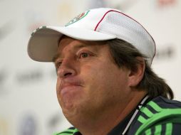 Miguel Herrera adelanta que, de cara al Mundial Brasil 2014, no le cerraría las puertas del Tricolor a ninguno. NTX /