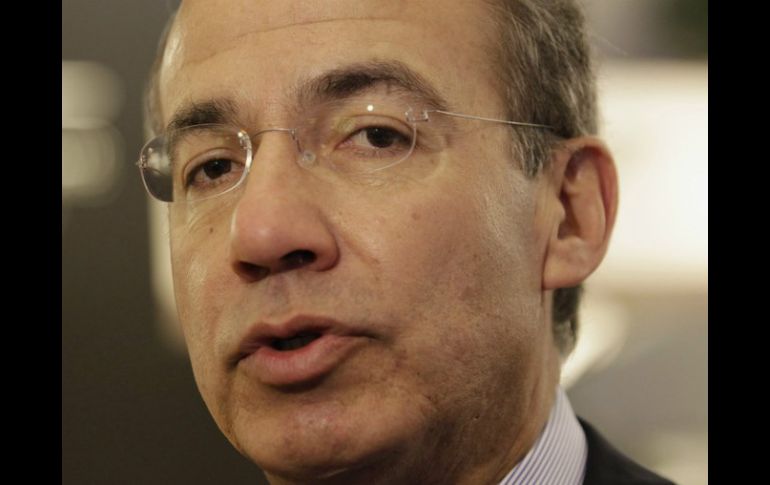 Felipe Calderón participa como orador principal en el 30 aniversario del Instituto de las Américas. ARCHIVO /