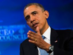 Barack Obama señala que trabajará para que los republicanos se sientan cómodos con el proceso de legislación. EFE /