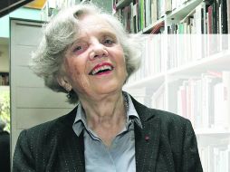 Grande. A Elena Poniatowska no le gusta que le llamen 'Elenita'. Infantiliza, dice. Incluso cree que tiene un cierto tono machista. EFE /