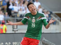 Oribe Peralta, figura en la eliminatoria mundialista de la Selección Mexicana de futbol. MEXSPORT /