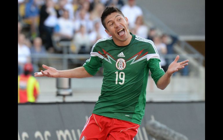 Oribe Peralta, figura en la eliminatoria mundialista de la Selección Mexicana de futbol. MEXSPORT /