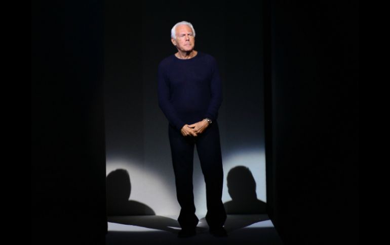 El diseñador Giorgio Armani se encuentra en medio de un escándalo mediático que lo relaciona con el racismo. ARCHIVO /