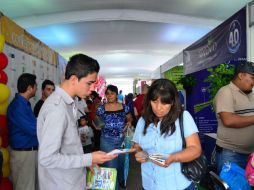 La Feria de la Vivienda está ubicada en la Plaza Tapatía, un lugar de gran afluencia de paseantes y turistas.  /