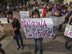 De todas las mujeres que sufren violencia en el pais solo una de cada 10 denuncia. EL INFORMADOR /