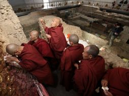 El templo de Maya Devi se ubica en el lugar de nacimiento de Buda y nuevos descubrimientos se han hecho en su interior. AFP /