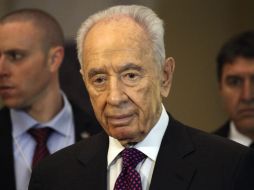 Se prevé un encuentro entre los presidentes Shimon Peres y Enrique Peña Nieto. ARCHIVO /