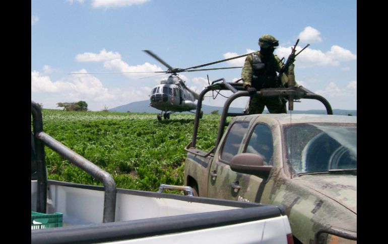 Los batallones militares reforzarán la protección desde La Piedad hasta el de Coahuayana cercano a Colima. ARCHIVO /