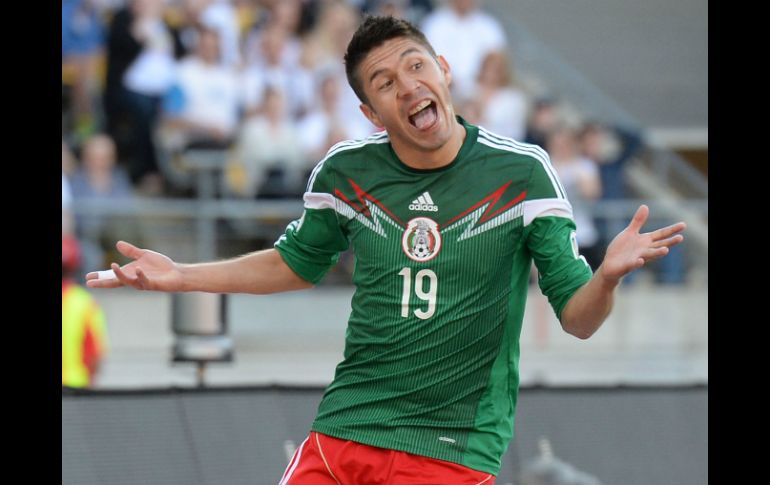 El destacado desempeño de Peralta en la recta final de las eliminatorias lo pone como destacado. MEXSPORT /