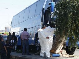 En el lugar se encontraron dos casquillos del calibre .380 como evidencia del homicidio.  /