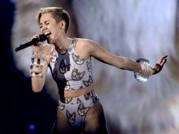 Miley Cyrus lleva más de 28 por ciento de los votos. AFP /