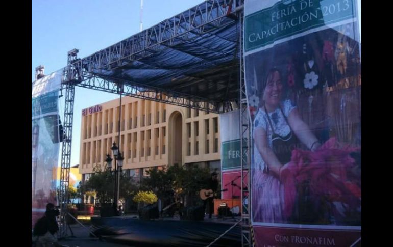 El evento de capacitación se realizó en la Plaza Tapatía.  /