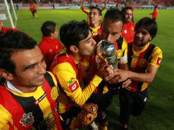 Los Leones Negros jugaron con mucha hambre de triunfo ante el Necaxa, y se llevaron el título.  /