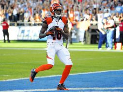 A.J. Green logró la anotación de la diferencia con la que Cincinnati derrotó a San Diego. AP /