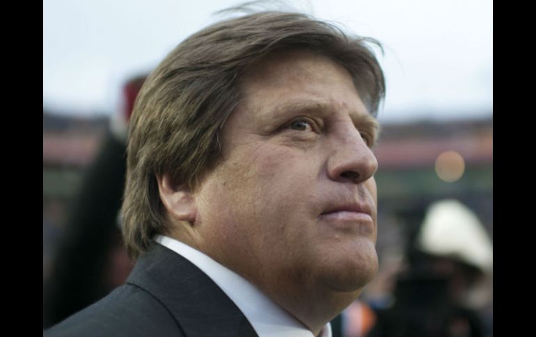 Miguel Herrera dice que regalaron el balón por algunos momentos. ARCHIVO /