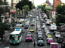 El municipio de Guadalajara tiene registrado el mayor parque vehicular, según el registro por localidades del Inegi.  /