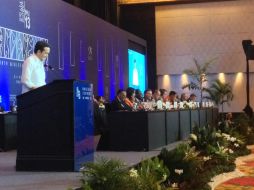 Ildefonso Guajardo participa en reunión de la OMC en Indonesia. NTX /