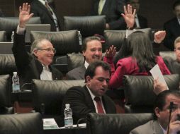 Como estaba previsto, la reforma política fue aprobada en lo general por el Pleno del Senado. NTX /