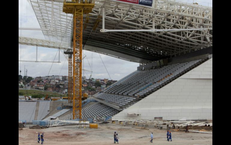 Sao Paulo y otras dos instalaciones estarán finalizadas hasta el año entrante. EFE /