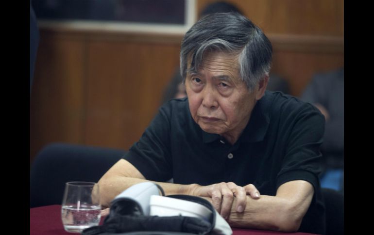 Alberto Fujimori está siendo procesado por el desvío de fondos públicos para financiar diarios sensacionalistas. ARCHIVO /