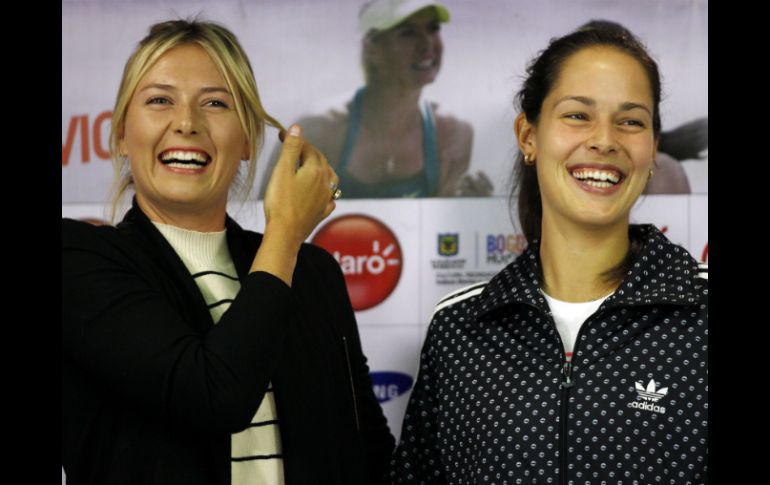 Maria (i) y Ana son de las jugadoras más reconocidas a nivel mundial. AP /