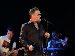 El cantante Morrisey es un icono del rock en inglés. ARCHIVO /