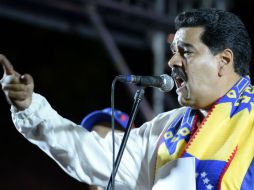 Nicolás Maduro negó el carácter de plebiscito que la oposición quiso atribuirle a estos comicios. AFP /