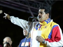 Nicolás Maduro señala que los resultados son muestra de que la Revolución Bolivariana continúa con más fuerza que nunca. AFP /