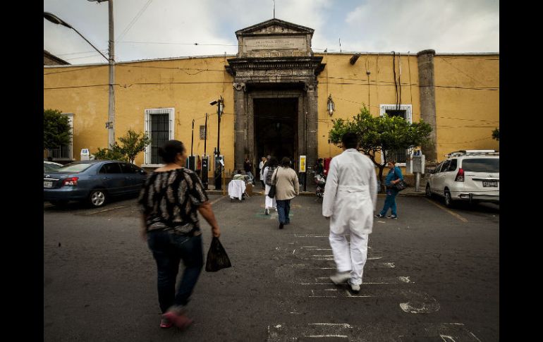 El próximo año, el Hospital Civil de Guadalajara tendrá un presupuesto estatal, y una parte federal, de alrededor de dos mil 862 MDP. ARCHIVO /