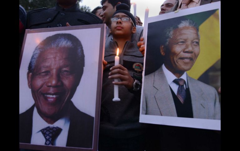 La muerte de Nelson Mandela ha movido masas en el mundo entero. AFP /