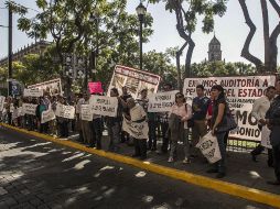 Revelan que si no obtienen resultados satisfactorios del diálogo en el Congreso, iniciarán un plantón en Plaza Liberación.  /