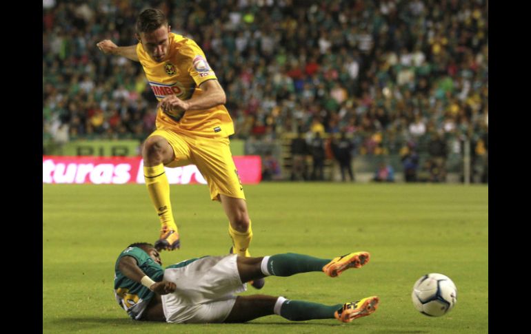 Layún dice que para el América no hay imposibles y buscarán ganar en el Azteca. MEXSPORT /