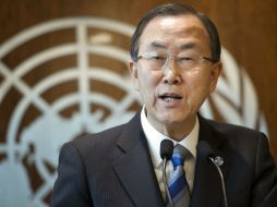 Ban Ki-moon llama a la comunidad internacional a sancionar a los autores de los ataques con armas químicas en Siria. ARCHIVO /