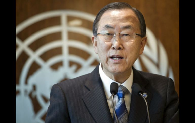 Ban Ki-moon llama a la comunidad internacional a sancionar a los autores de los ataques con armas químicas en Siria. ARCHIVO /