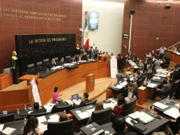 El pleno avaló la reforma constitucional con 95 votos a favor, 11 en contra y dos abstenciones. ARCHIVO /