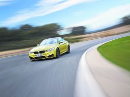 En acción. El M4 Coupé.  /