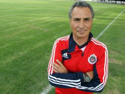 José Luis Real se dice contento por las incorporaciones que han llegado a Chivas. ARCHIVO /