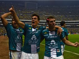 Los esmeraldas festejan su sexto título del futbol mexicano. AFP /