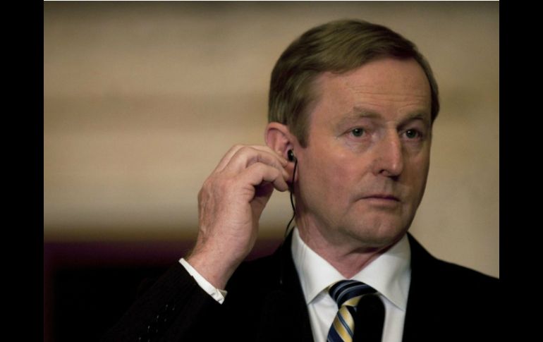 El primer ministro irlandés, Enda Kenny, asegura que el país jamás regresará a una inestabilidad económica. ARCHIVO /