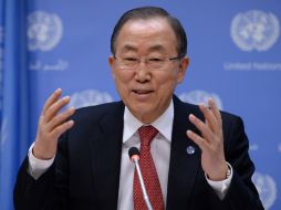 Ban Ki-moon alerta a los miembros del Consejo de Seguridad sobre la grave crisis humanitaria que se vive en el país. AFP /