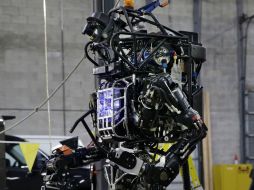 Imagen de uno de los robots que estarán dentro de la competencia. AP /