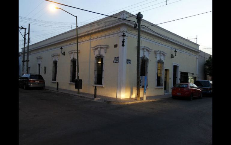 Imagen de una de las fincas de valor patrimonial en el Centro de Guadalajara. ARCHIVO /