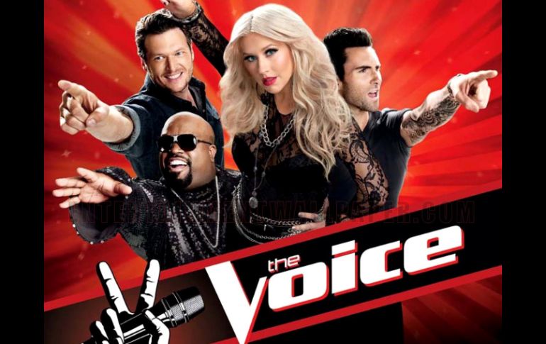 Christina Aguilera, Adam Levine, Blake Shelton y Cee Lo Green ya están listos para la batalla final. ESPECIAL /