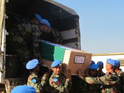 Los dos cascos azules de la ONU fallecidos en un ataque en Sudán del Sur eran originarios de India, hay uno más que permanece herido. AFP /