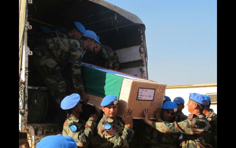 Los dos cascos azules de la ONU fallecidos en un ataque en Sudán del Sur eran originarios de India, hay uno más que permanece herido. AFP /